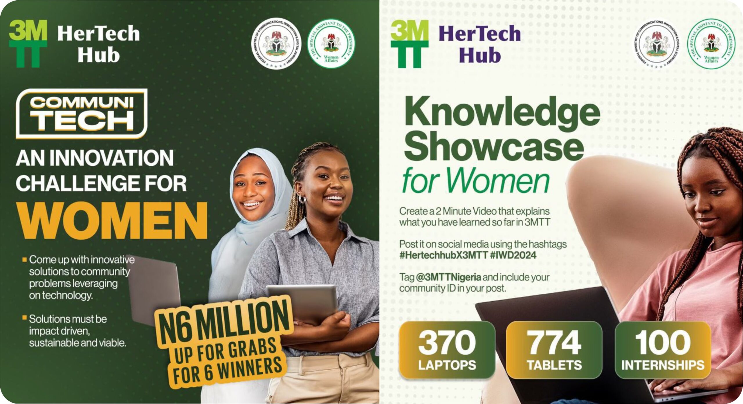 3MTT Innovation Challenge 2024 for Women