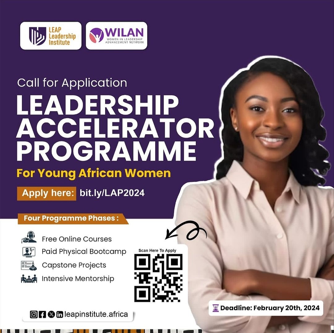 LEAP Africa’s Leadership Accelerator Programme for Young African Women
