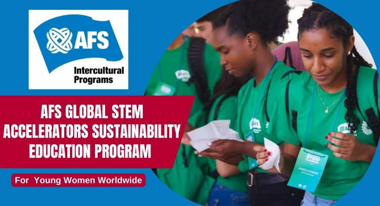 AFS Global STEM Accelerators Program 2024 girls in STEM
