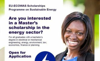 2023 EU-ECOWAS Scholarships Programme on sustainable energy