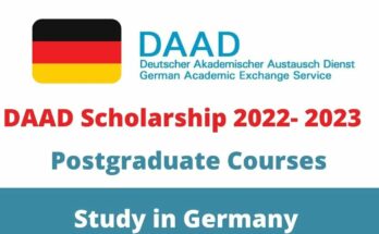 DAAD 2023 Study Scholarships – Postgraduate Studies in Germany