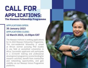 Mawazo Fellowship Programme 2023