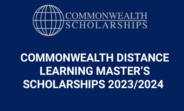 Commonwealth Distance Learning Masters Scholarships 2023