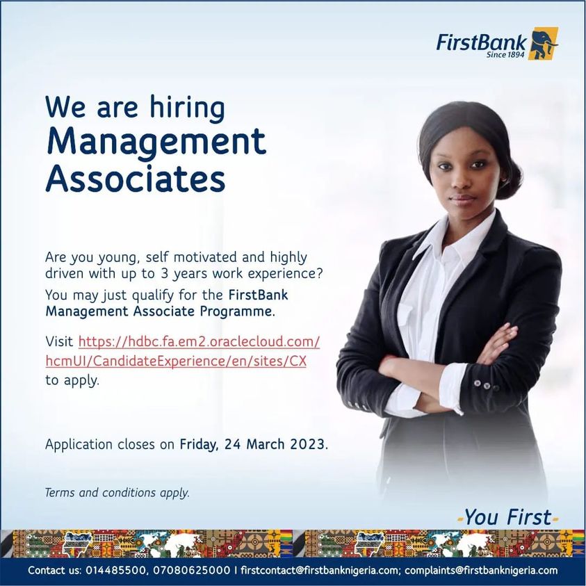 FirstBank Management Associate Program 2023