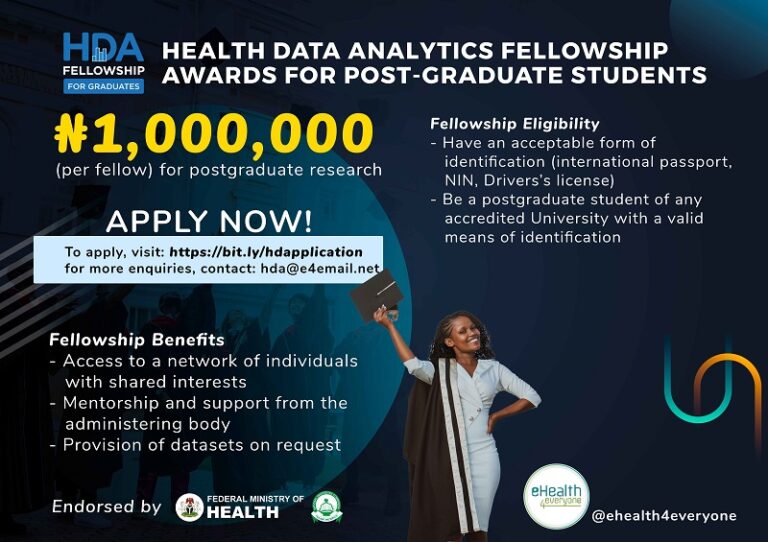 Health Data Analytics (HDA) Graduate Fellowship 2023