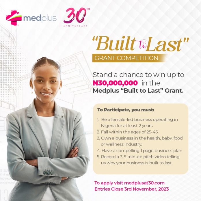 Medplus Built To Last Grant Competition