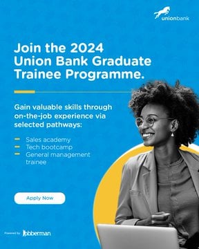 Union Bank Management Trainee Programme 2024 for Young Nigerian Graduates