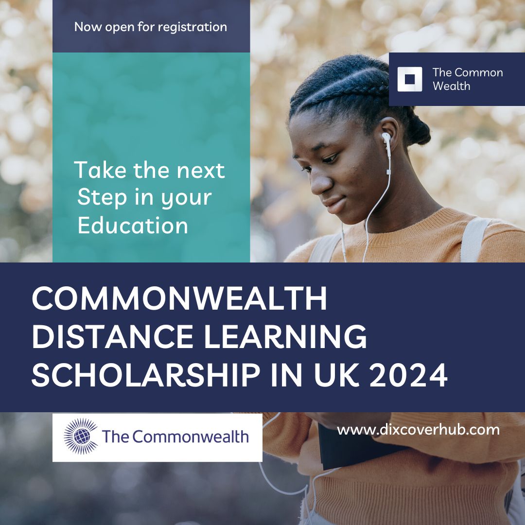 Commonwealth Distance Learning Scholarship in UK 2024