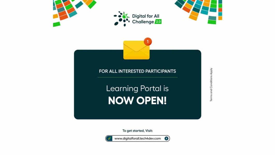 Digital For All Challenge 2.0 for young Nigerians 15 million naira in cash Prize