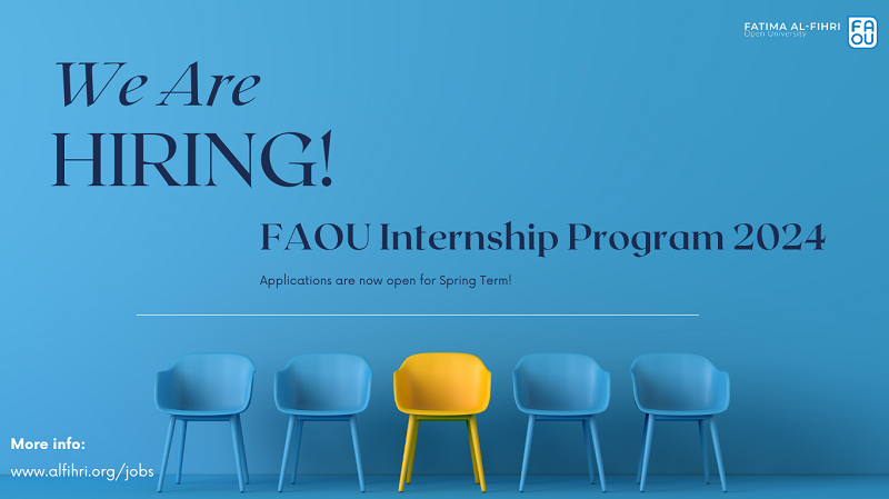 Fatima Al-Fihri Open University (FAOU) Internship Program 2024