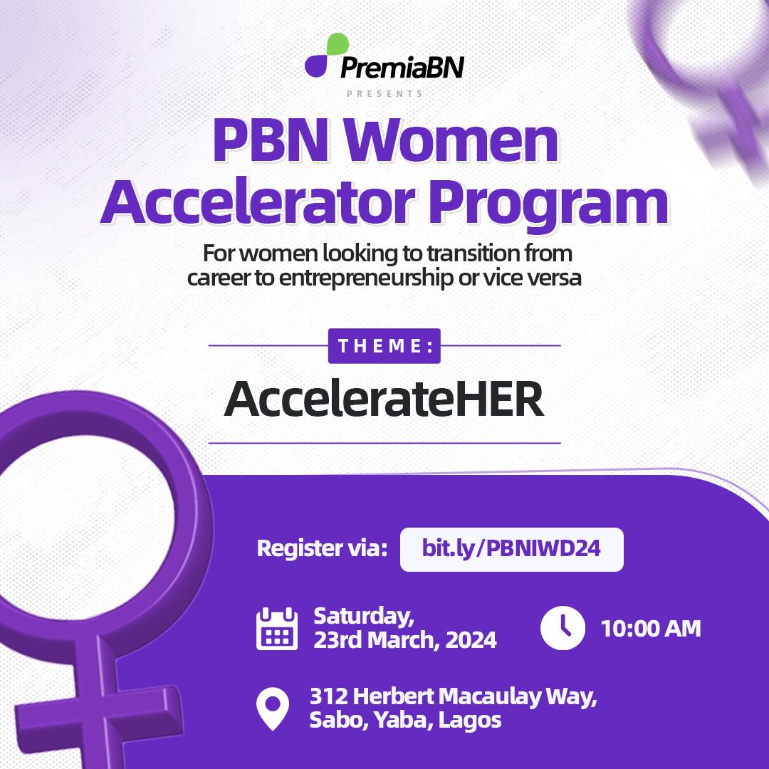 Call for Applications: PBN Women Accelerator Program 2024