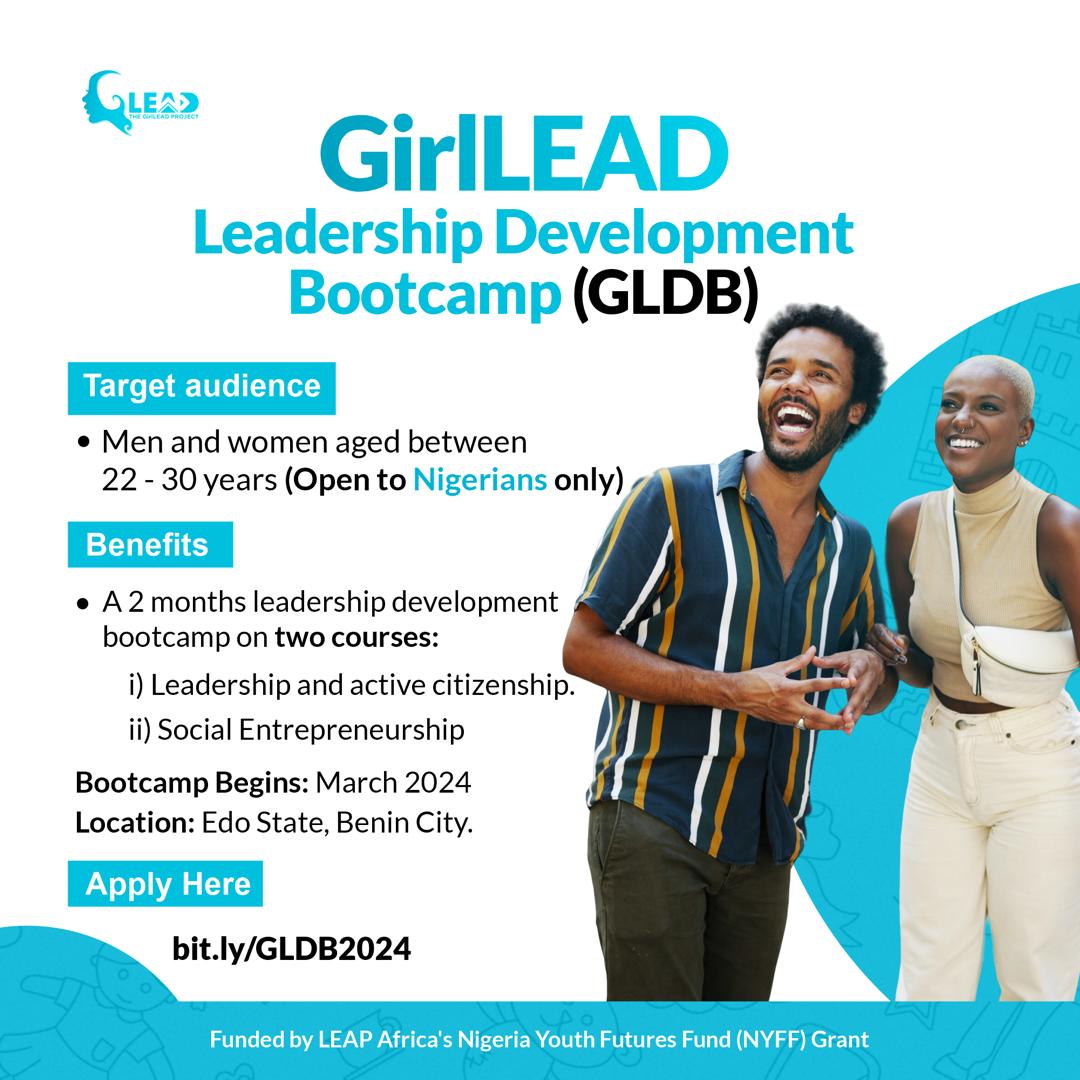 GirlLead Leadership Development Bootcamp 2024