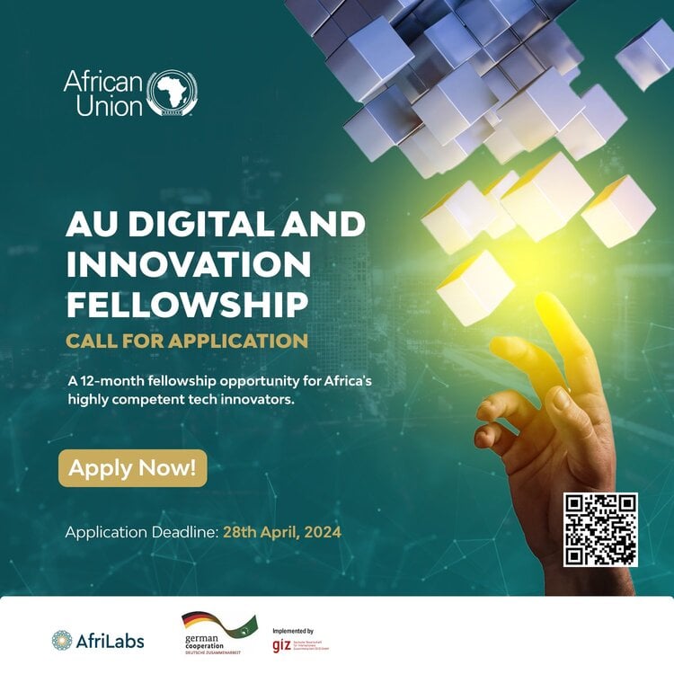 African Union (AU) Digital and Innovation Fellowship Program (Cohort 2) for African Tech Innovators |Fully Funded to Addis Ababa, Ethiopia