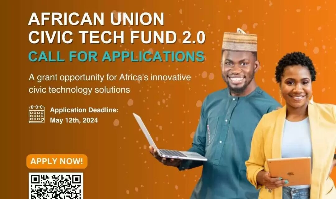 Call for Applications: The African Union Civic Tech Fund 2.0