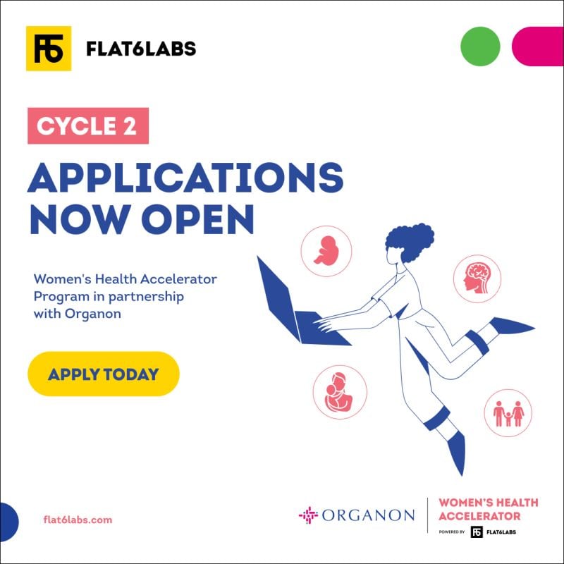 Flat6Labs/Organon Women’s Health Accelerator Program 2024 for Femtech startups