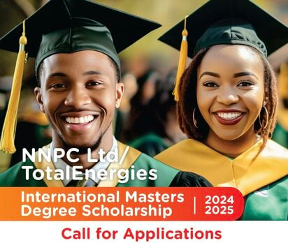 NNPC Ltd/ TotalEnergies International Masters Degree Scholarship 2024/2025 for Study in France |Fully Funded