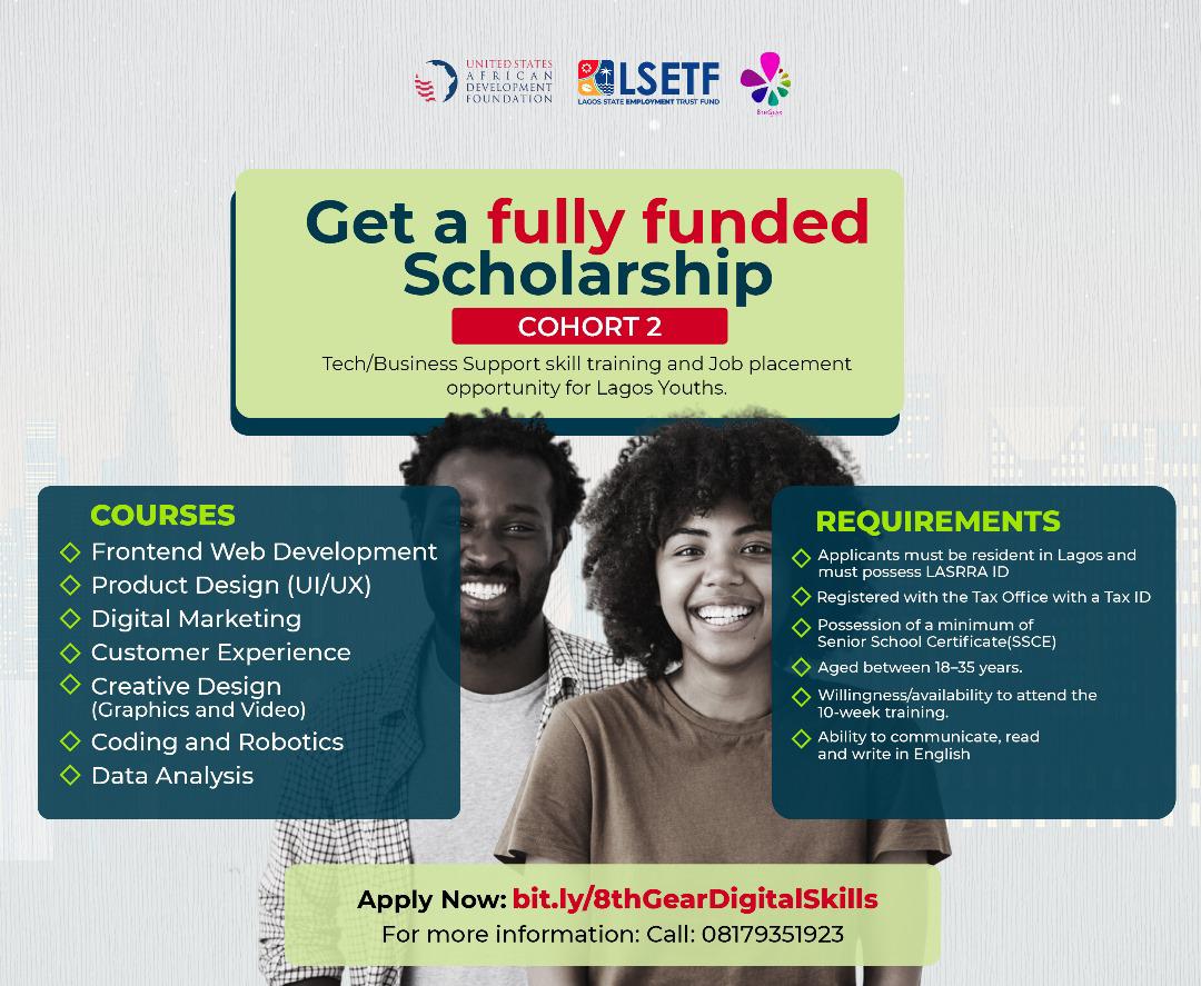 LSETF Software Development Scholarship For aspiring Software Developers