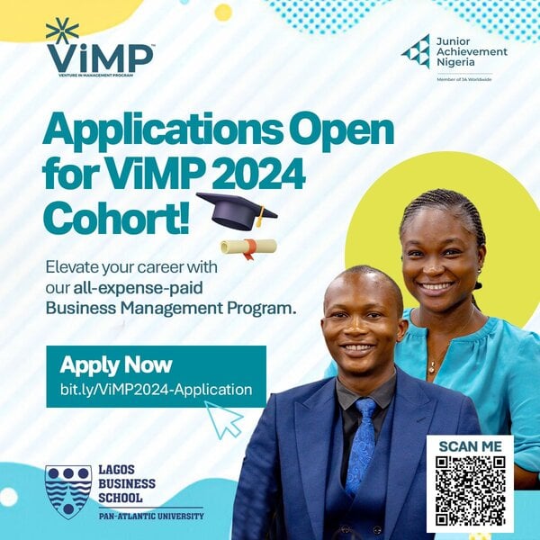 Junior Achievement Nigeria Venture in Management Program 2024 (All expenses paid Business Management Program)