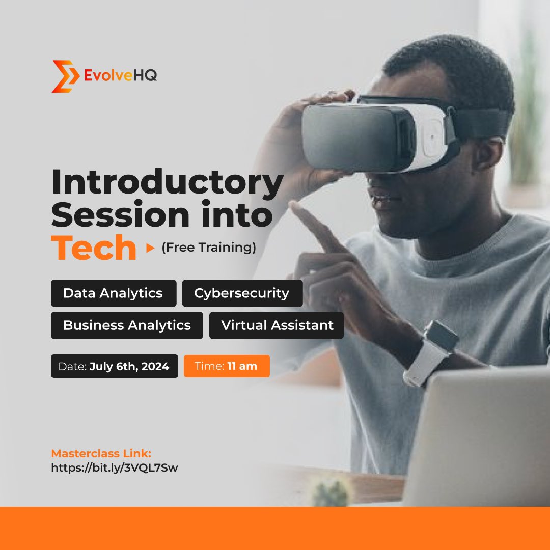 Start your tech journey; Learn, Innovate and Excel - EvolveHq