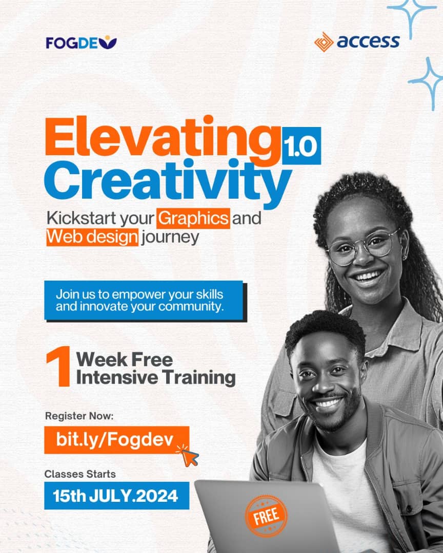 FOGDEV, Access Elevating Creativity 1.0 | Free Graphics Design and Web design Training