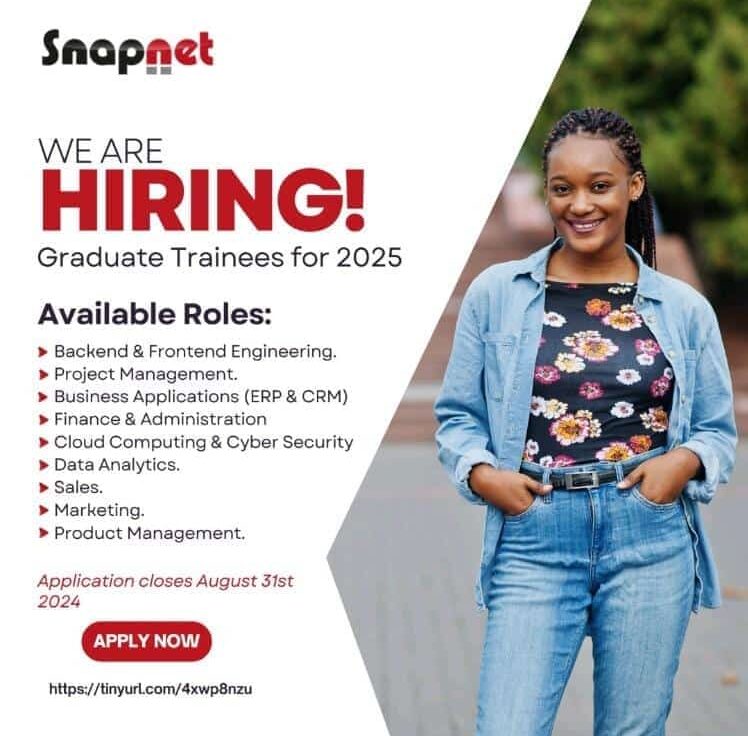 Ongoing Internships and Graduate Trainee Programs August, 2024