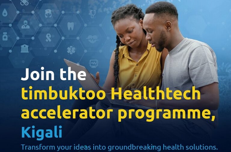 UNDP timbuktoo HealthTech Startup Accelerator Programme 2024 | up to $100,000