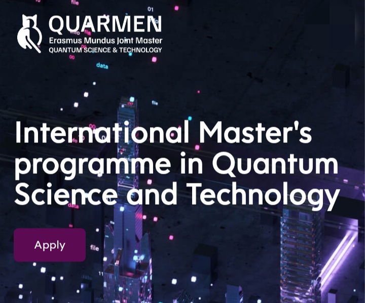 2025 Erasmus Mundus QUARMEN Scholarship