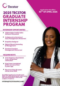 Tecstor Graduate Internship Program 2025