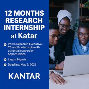 12 Months Research Internship at Katar
