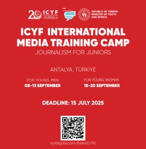 Icyf International Media Training Camp 2025