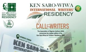 Ken Saro-Wiwa International Writers Residency 2025