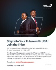 UBA Graduate Trainee Programme (GMAP 2025)