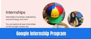 Google Internship Program 2025