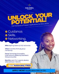 Dele Shittu Foundation Mentorship Program 2025